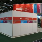 Messtand der GSB Wahl GmbH auf der LabelExpo 2015 in Brüssel